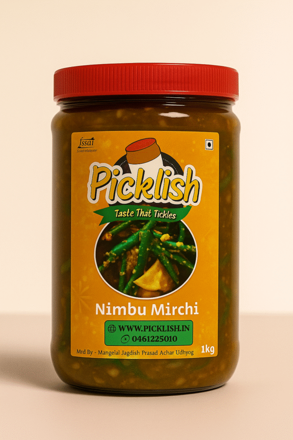 Nimbu Mirchi Achaar