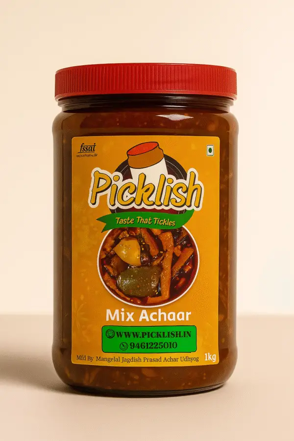 Mix Achaar – Assorted Indian Pickle from Picklish